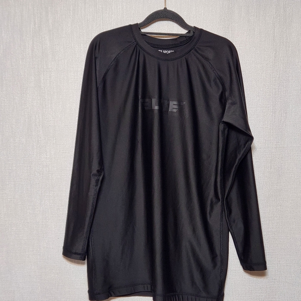 Elite Sports Fightwear 2XL Men's BJJ Rash Guard Full Sleeve